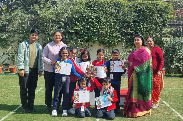 K R Mangalam Inter School Skating Competition